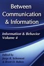 Cover: Between Communication and Information - Routledge