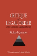 Cover: Critique of the Legal Order - Routledge