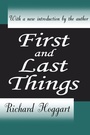 Cover: First and Last Things - Routledge