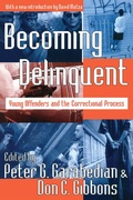 Cover: Becoming Delinquent - Routledge