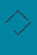 Cover: Tradition and Contract - Routledge