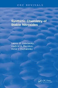 Abbildung von: Synthetic Chemistry of Stable Nitroxides - CRC Press