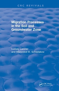 Abbildung von: Migration Processes in the Soil and Groundwater Zone (1991) - CRC Press