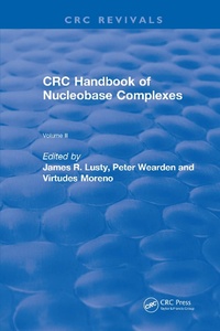 Abbildung von: Handbook of Nucleobase Complexes - CRC Press