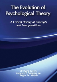 Enlarge image Cover: The Evolution of Psychological Theory - Routledge