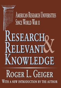 Enlarge image Cover: Research and Relevant Knowledge - Routledge