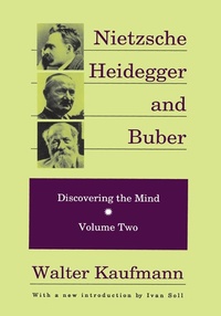 Enlarge image Cover: Nietzsche, Heidegger, and Buber - Routledge