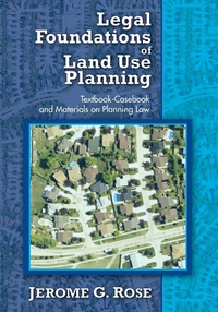 Abbildung von: Legal Foundations of Land Use Planning - Routledge