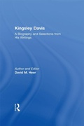 Cover: Kingsley Davis - Routledge