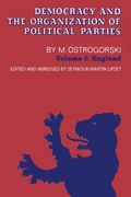 Cover: Democracy and the Organization of Political Parties - Routledge