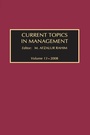 Cover: Current Topics in Management - Routledge
