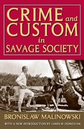 Cover: Crime and Custom in Savage Society - Routledge