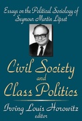 Cover: Civil Society and Class Politics - Routledge