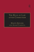 Cover: The Rule of Law after Communism - Routledge