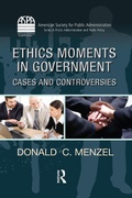 Cover: Ethics Moments in Government - Routledge