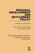 Cover: Regional Development and Settlement Policy - Routledge