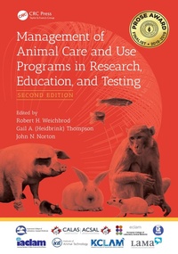 Enlarge image Cover: Management of Animal Care and Use Programs in Research, Education, and Testing - CRC Press