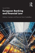 Cover: European Banking and Financial Law 2e - Routledge