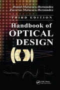 Cover: Handbook of Optical Design - CRC Press