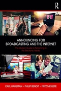 Cover: Announcing for Broadcasting and the Internet - Routledge