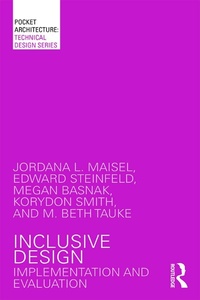 Enlarge image Cover: Inclusive Design - Routledge