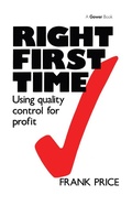 Cover: Right First Time - Routledge