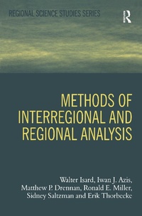 Enlarge image Cover: Methods of Interregional and Regional Analysis - Routledge