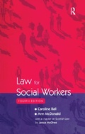 Cover: Law for Social Workers - Routledge