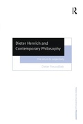 Cover: Dieter Henrich and Contemporary Philosophy - Routledge
