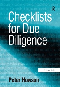 Enlarge image Cover: Checklists for Due Diligence - Routledge
