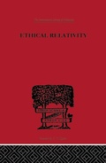 Cover: Ethical Relativity - Routledge