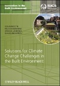 Cover: Solutions to Climate Change Challenges in the Built Environment - Wiley-Blackwell