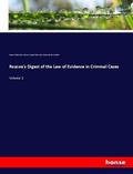 Cover: Roscoe's Digest of the Law of Evidence in Criminal Cases - Hansebooks