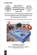 Cover: Applications of Synchrotron Radiation in Low-Temperature Geochemistry and Environmental Science - De Gruyter