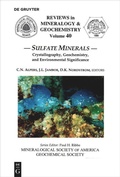Cover: Sulfate Minerals - De Gruyter