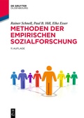 Cover: Methoden der empirischen Sozialforschung - De Gruyter Oldenbourg
