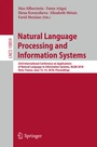 Cover: Natural Language Processing and Information Systems - Springer