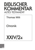 Cover: Chronik (1 Chr 21,1-29,30) - Vandenhoeck & Ruprecht