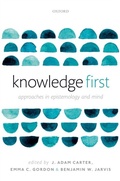 Cover: Knowledge First - OUP eBook
