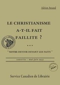 Cover: Le Christianisme A-T-Il Fait Faillite ? - Lulu.com