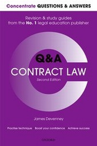 Enlarge image Cover: Concentrate Questions and Answers Contract Law - Oxford University Press