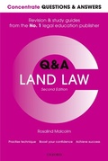 Cover: Concentrate Questions and Answers Land Law - Oxford University Press