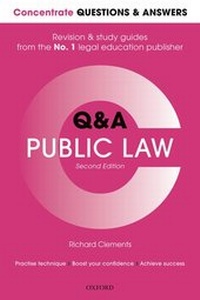 Enlarge image Cover: Concentrate Questions and Answers Public Law - Oxford University Press