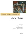 Cover: Philosophical Foundations of Labour Law - Oxford University Press
