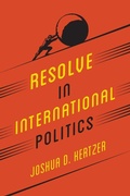 Cover: Resolve in International Politics - Princeton University Press