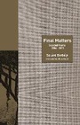 Cover: Final Matters - Princeton University Press