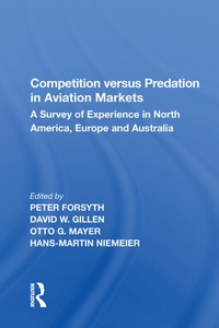 Enlarge image Cover: Competition versus Predation in Aviation Markets - Routledge