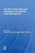 Cover: The Role of the State and Individual in Sustainable Land Management - Routledge