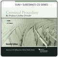 Cover: Sum and Substance Audio on Criminal Procedure - West Academic Press