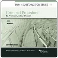 Enlarge image Cover: Sum and Substance Audio on Criminal Procedure - West Academic Press